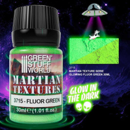 Farba teksturowana – Martian Fluor Green (30 ml)