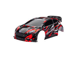 Nadwozie Traxxas Ford Fiesta ST Rally Brushless czerwony