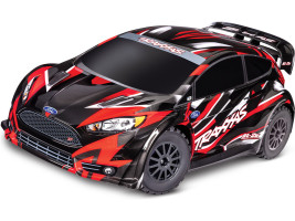 1:10 Traxxas Ford Fiesta 2BL 4WD RTR (červený)