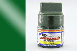 Farba akrylowa Mr. Metal Color nr 216 - Brąz (10 ml)