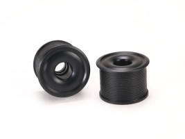 PN Racing Mini-Z 2WD Frezowane maszynowo Delrin Czarny Formula 14x19mm Felga z kołnierzem R14