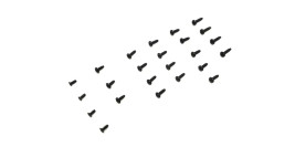 Kyosho Mini-Z MR-04: Zestaw śrub