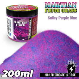 Martian Fluor Grass 4–6 mm – Sulley Purple Blue Modelling Sprinkle (200 ml)