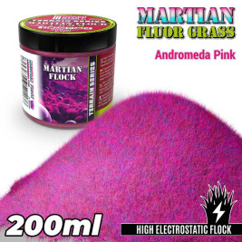Martian Fluor Grass 4–6 mm – Andromeda Pink Modelling Sprinkle (200 ml)