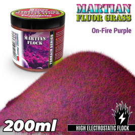 Martian Fluor Grass 4–6 mm – posypka modelująca On Fire Purple (200 ml)