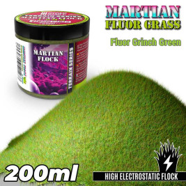 Martian Fluor Grass 4–6 mm – posypka modelująca Grinch Green (200 ml)