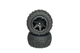 Samochód zdalnie sterowany High Speed Car 4WD 2.4GHz RTR: Koła (2 szt.)