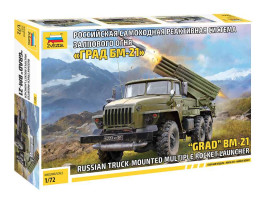 1:72 BM-21 Grad Wyrzutnia rakiet