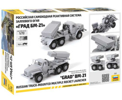 1:72 BM-21 Grad Wyrzutnia rakiet