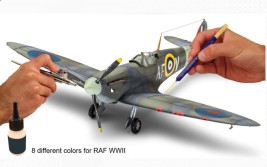 Zestaw farb Revell Aqua Color 36201 – RAF WWII (8×18 ml)