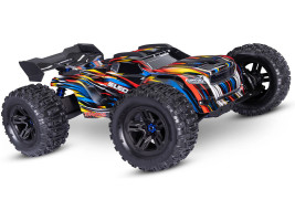 1:8 Traxxas Sledge 4WD TQi RTR z oponami z pasami (niebieski)