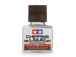Tamiya Chipping Liquid - roztwór do odpryskiwania (40 ml)