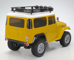 1:10 Toyota LC 40 CC-02 Podwozie Żółte Malowane (zestaw do budowania)