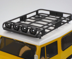 1:10 Toyota LC 40 CC-02 Podwozie Żółte Malowane (zestaw do budowania)
