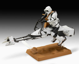 1:12 The Mandalorian: Motocykl Speeder (Gwiezdne Wojny)