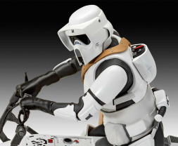 1:12 The Mandalorian: Motocykl Speeder (Gwiezdne Wojny)