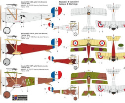 1:72 Nieuport Ni-16 Bébé „Aces”