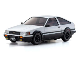 Kyosho Mini-Z AWD: Nadwozie Toyota Corolla Levin AE86 Biało-Czarny (MA-020)
