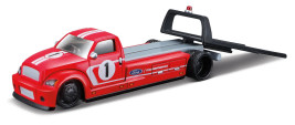 1:64 Maisto Elite Transports Platforma i Ford GT HE Czerwony nr 1