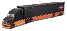 1:64 Harley-Davidson Haulers Czarny i Pomarańczowy