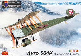 1:72 Avro 504K „Europejscy użytkownicy”