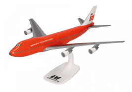 1:250 Boeing B747-127, Braniff International, duże pomarańczowe kolory (Snap-Fit)