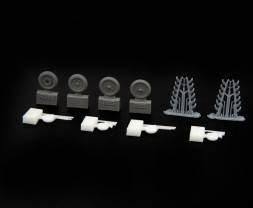 1:72 Messerschmitt Bf 109 G-10/G-14 (podwójny zestaw, klasa królewska)