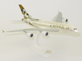 1:250 Airbus A380-861, Etihad Airways, połowa lat 2010. Fasady kolorów Abu Zabi (Snap-Fit)
