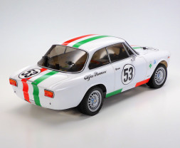 1:10 Alfa Romeo Giulia Sprint GTA MB-01 Białe lakierowane podwozie (zestaw do budowy)