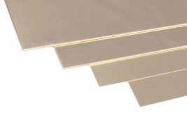 Blacha mosiężna 100x250x0,12 mm (2 szt.)