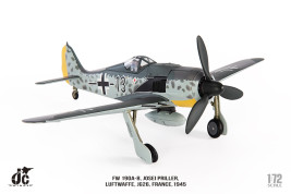 1:72 Focke-Wulf Fw 190 A-8, JG 26 Schlageter, Black 13, Joseph Priller, Francja, 1945