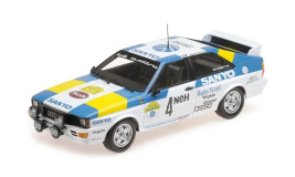 1:18 Audi Quattro, nr 1, zwycięzca rajdu Szwecji w 1982 r.
