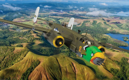 1:72 Północnoamerykański B-25D Mitchell, Czerwony Gniew