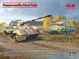 1:35 Panzerwaffe Steel Cats (Panther Ausf.D i King Tiger Ausf.B)