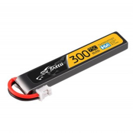 Gens Ace LiPo Tattu Serie - 1S 300mAh 3.8V 75C 1S1P 1.14Wh Akumulator Lipo z wtyczką JST do mikro dronów
