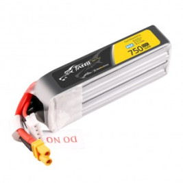 Seria Gens Ace LiPo Tattu - 4S 750mAh 15.2V 4S1P (95C) HV XT30U-F
