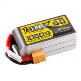 GENS ACE LIPO TATTU R-Line FPV Serie - 6S 1050mAh 22,2V 6S1P (150C) ze wtyczką XT60 Wersja 5.0