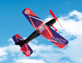 Raizor - model latający swobodnie, napędzany gumką