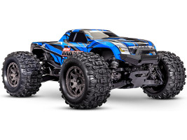 1:12 Traxxas Mini Maxx BL-2s 4WD RTR (niebieski)