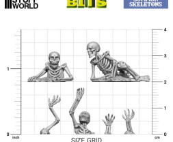 3D Printed Summon Skeletons (24 szt.)