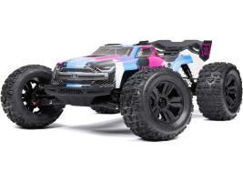 1:8 Arrma Kraton 6S V6 BLX 4WD RTR (niebieski/różowy)