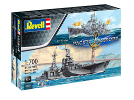 1:700 USS Indianapolis i USS Fletcher (zestaw prezentowy)