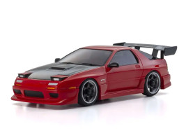 Kyosho Mini-Z AWD: Mazda Savanna RX7 FC3S czerwona z aero (czerwona)