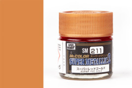 Mr. Color Super Metallic Colors II – Super Red Gold (10 ml)