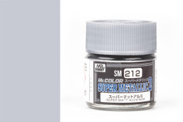 Mr. Color Super Metallic Colors II – Super Matt Aluminium (10 ml)