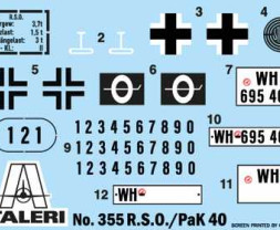 1:35 Steyr RSO z działem 7,5 cm PaK 40