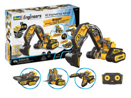 Pojazd inżynieryjny RC 4w1 (Revell Engineers)