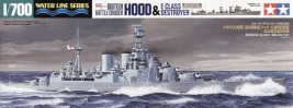 1:700 HMS Hood i niszczyciel klasy E (seria Water Line)