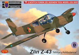 1:72 Zlín Z-43 „Wojsko/Pogotowie”