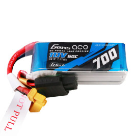 Gens ace G-Tech LiPo - 3S 700mAh 11.1V 3S1P (60C) Wtyczka XT30